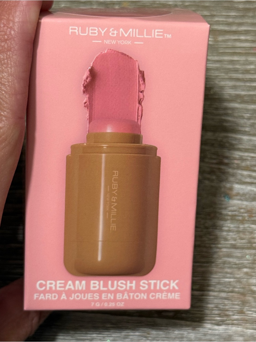 Ruby and Millie Cream Blush Stick Pookie